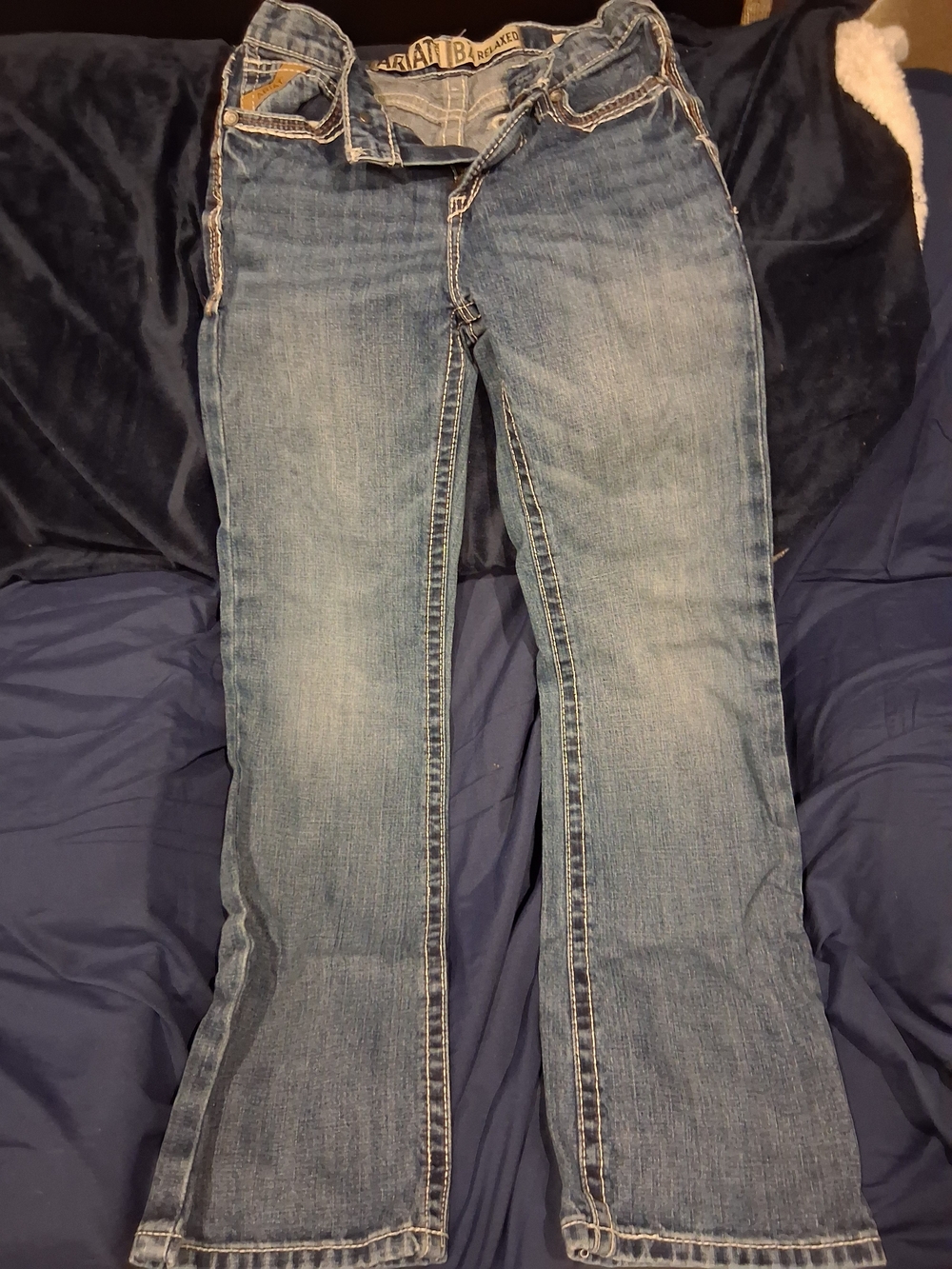 Ariate Denim B4 RELAXED Durango Coltrane Bootcut Jeans -